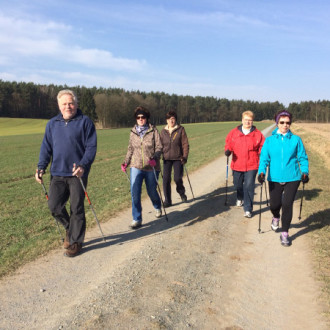 Nordic Walking : Training in der Winterzeit