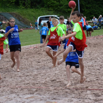 Tolle Leistungen und viel Gaudi beim E-Jugend Beach-Turnier