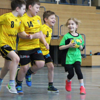 Toller Turniertag der Handball-Minis und der E-Jugend