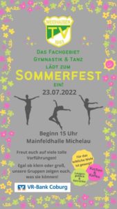 Sommerfest Gymnastik Und Tanz - TV Weidhausen